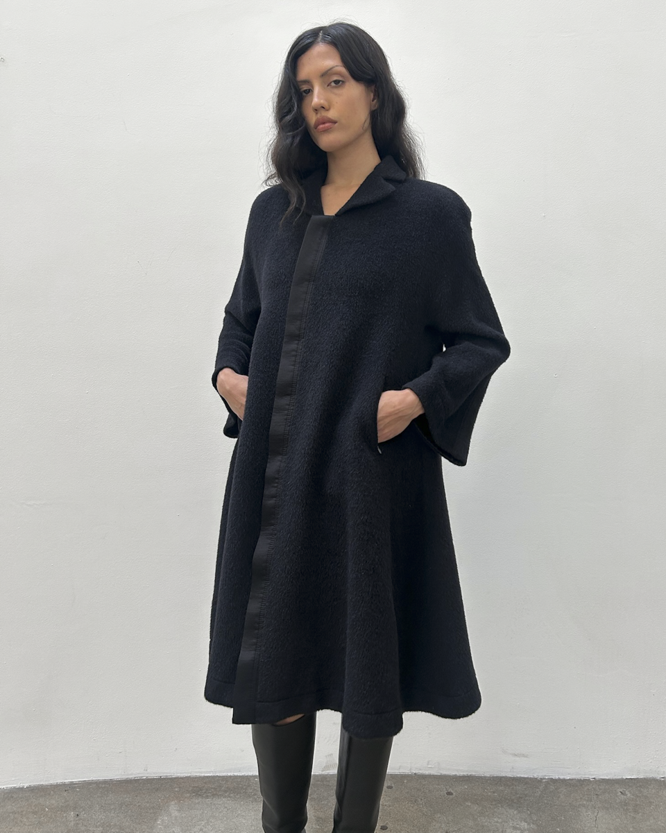 Emporio Armani Felted Wool Coat