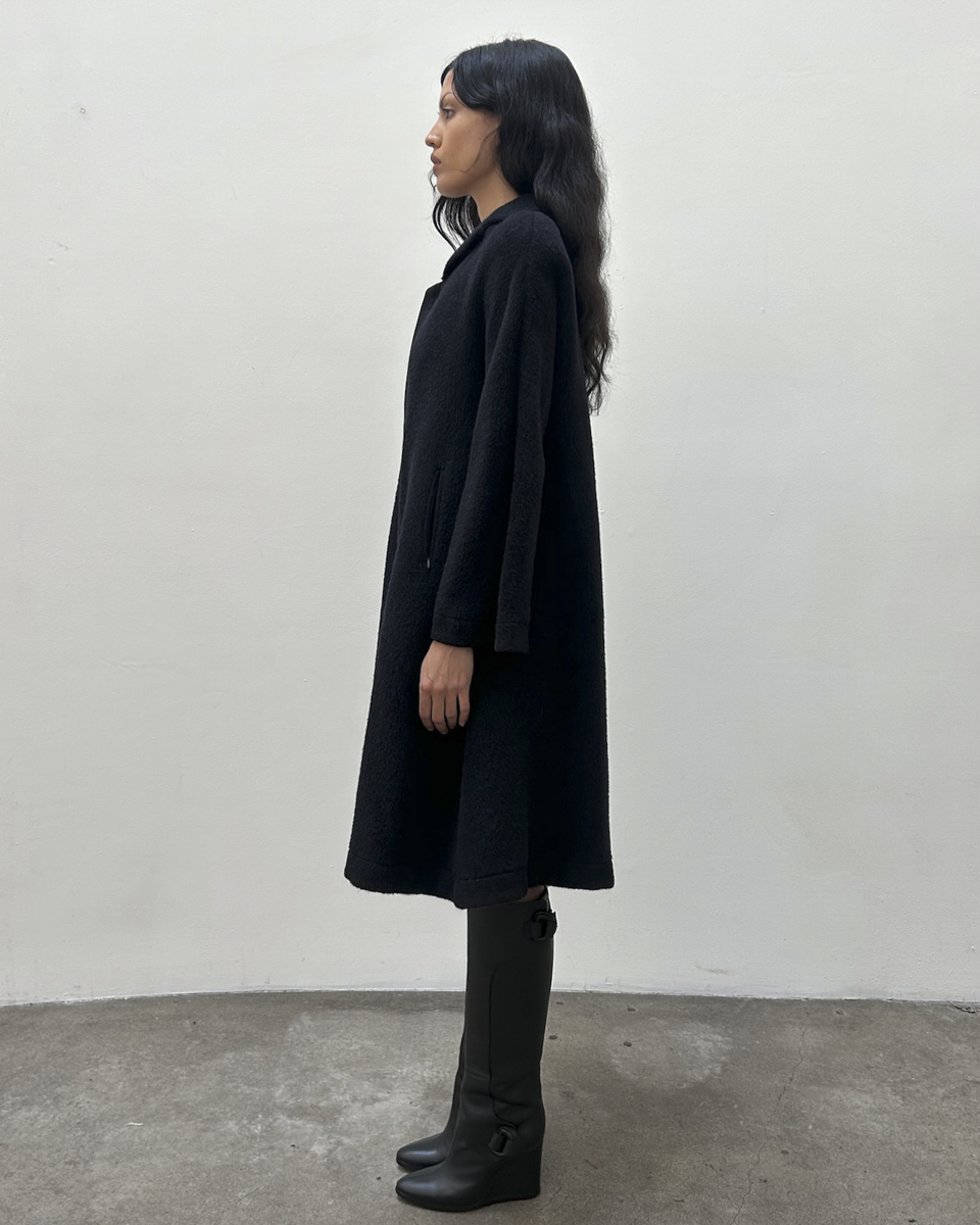 Emporio Armani Felted Wool Coat
