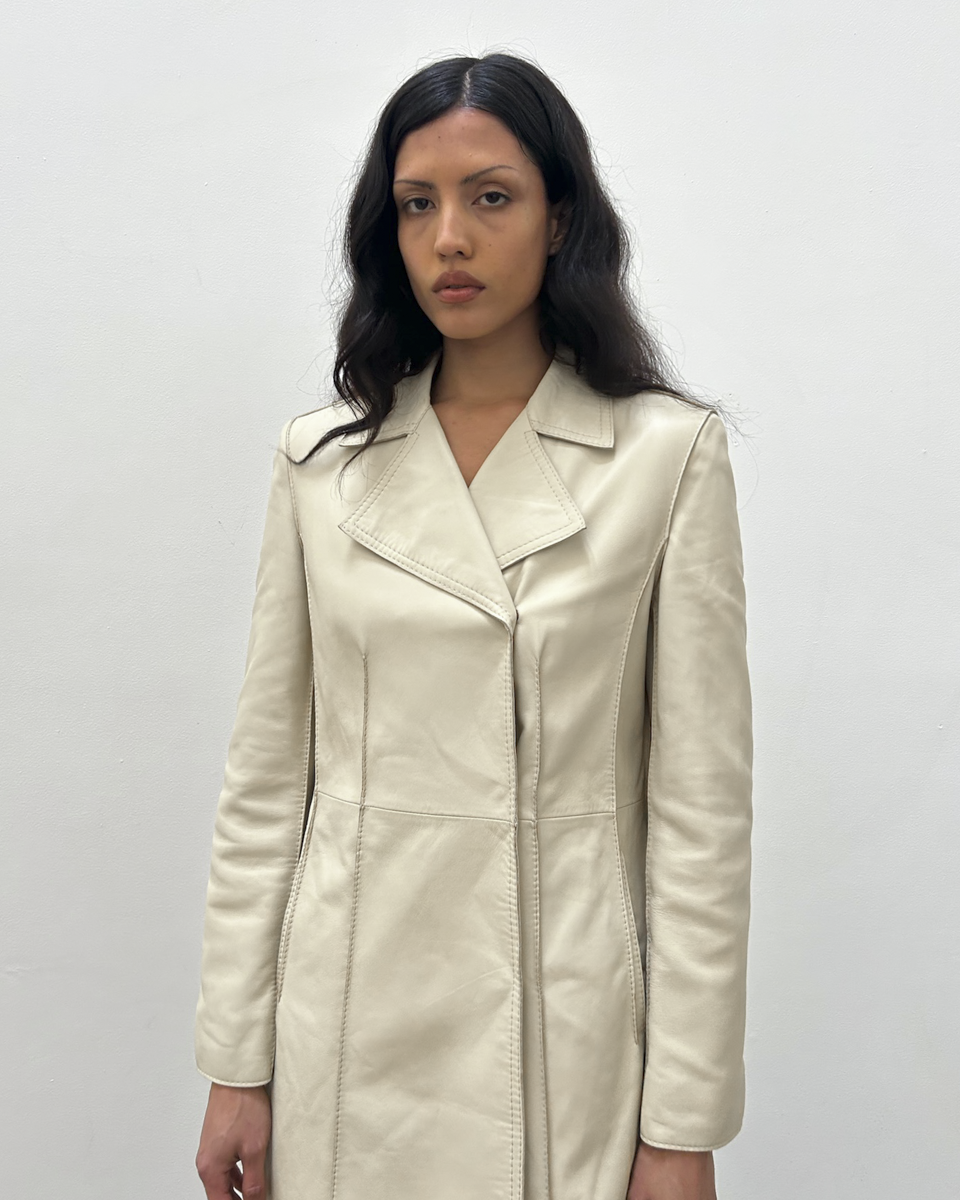 Strenesse Leather Coat