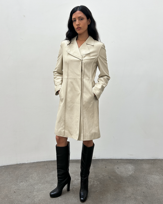 Strenesse Leather Coat