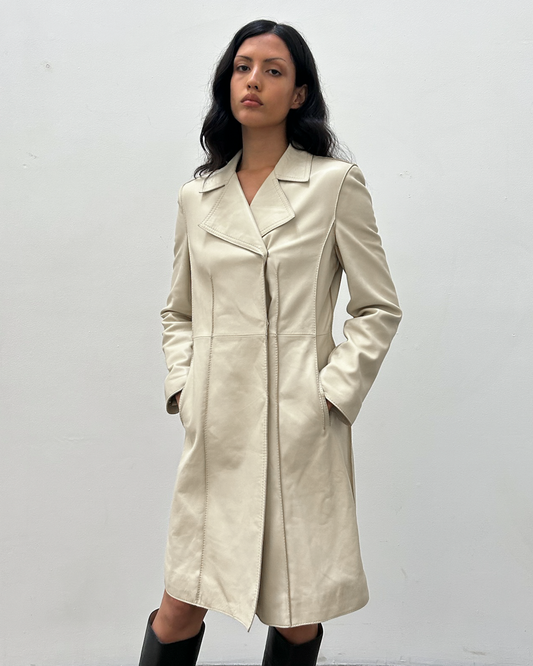 Strenesse Leather Coat