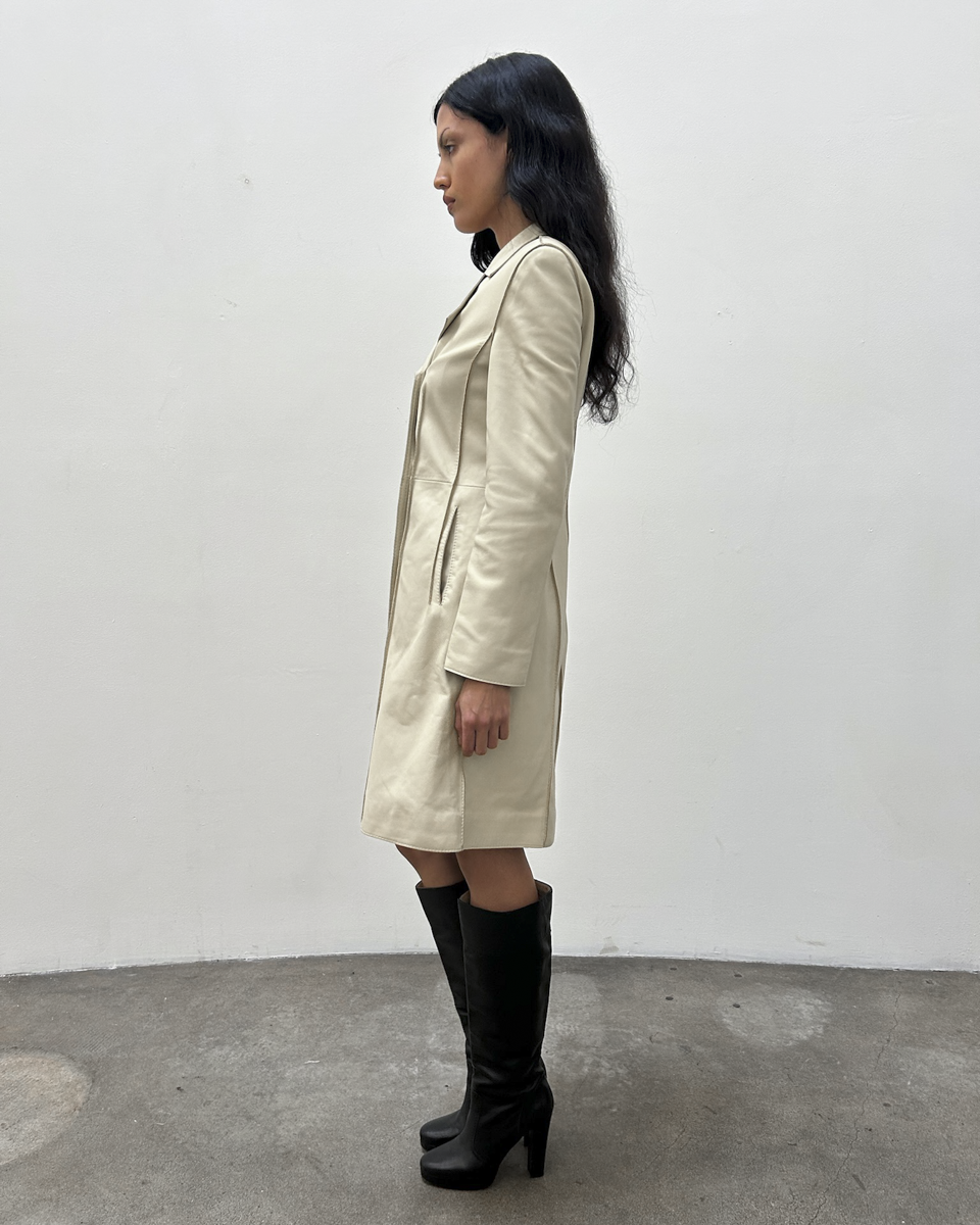 Strenesse Leather Coat