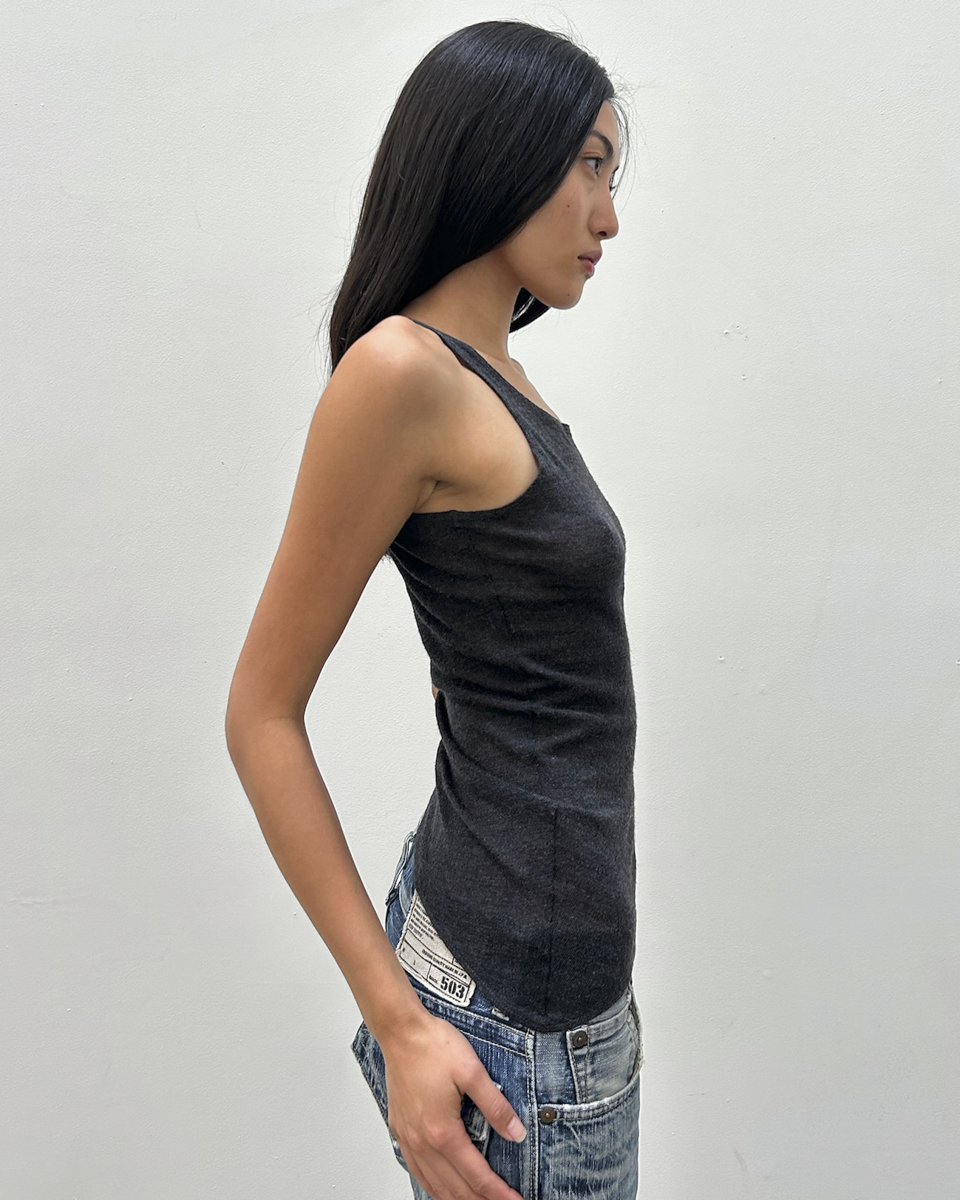 Emporio Armani Wool Knit Tank Top