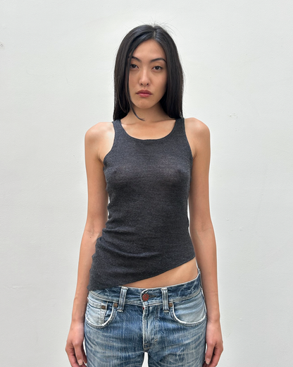 Emporio Armani Wool Knit Tank Top