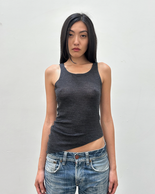 Emporio Armani Wool Knit Tank Top