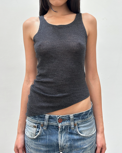 Emporio Armani Wool Knit Tank Top