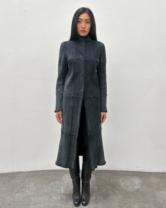 Costume National Shearling Fur Coat