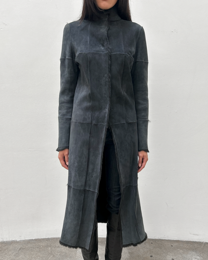 Costume National Shearling Fur Coat