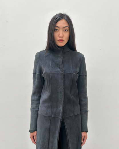 Costume National Shearling Fur Coat