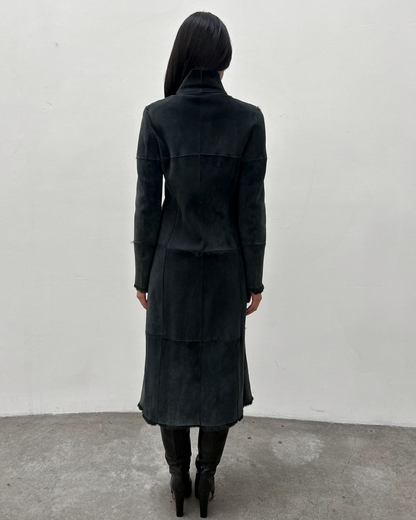 Costume National Shearling Fur Coat