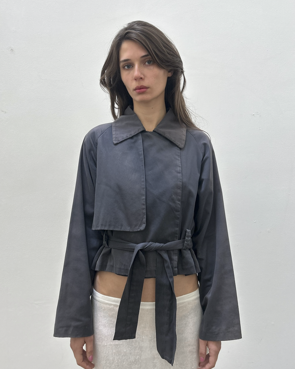 Maison Martin Margiela (Line 6) Cropped Trench Jacket