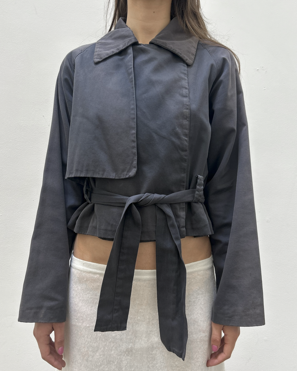 Maison Martin Margiela (Line 6) Cropped Trench Jacket