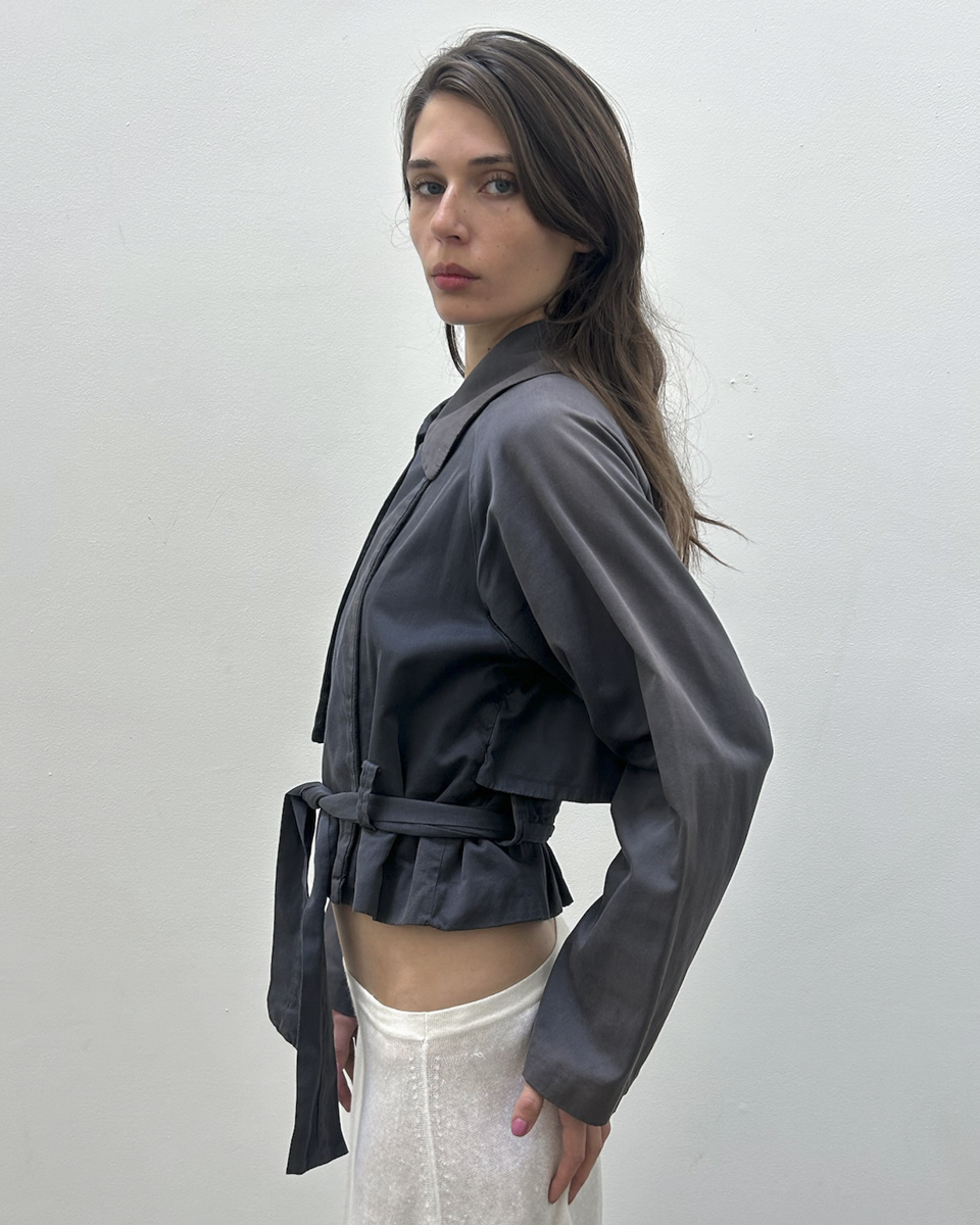 Maison Martin Margiela (Line 6) Cropped Trench Jacket