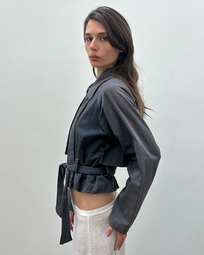 Maison Martin Margiela (Line 6) Cropped Trench Jacket