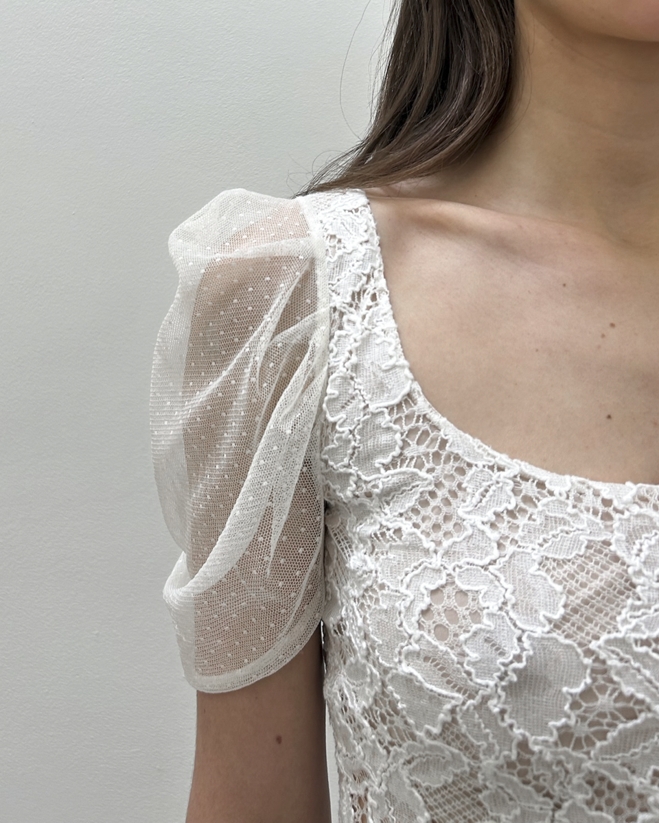 Blumarine Lace Blouse