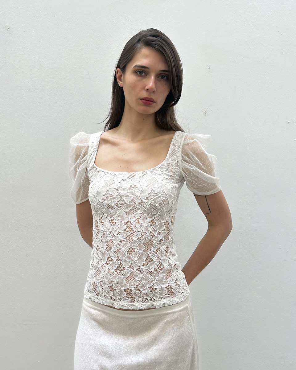 Blumarine Lace Blouse