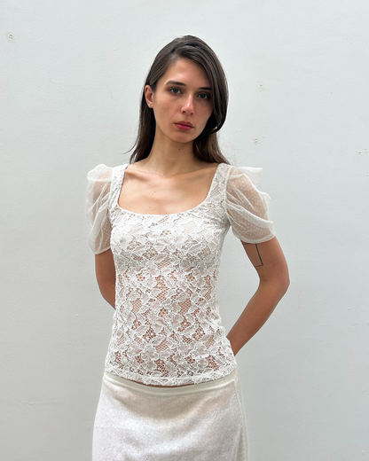 Blumarine Lace Blouse