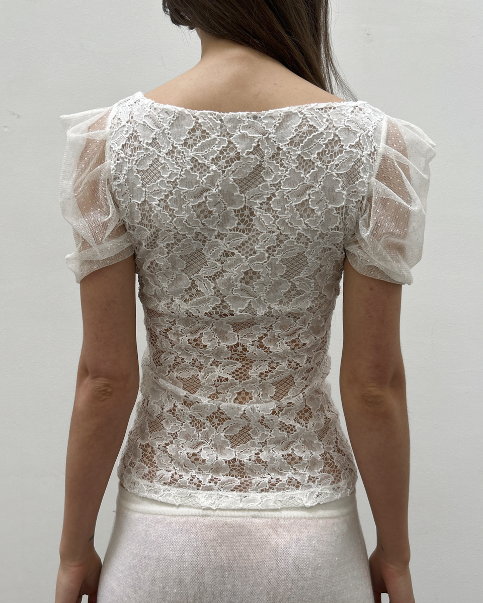 Blumarine Lace Blouse