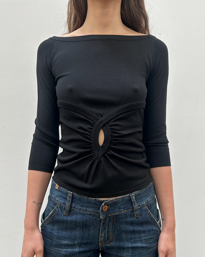 Valentino Cut-Out Top