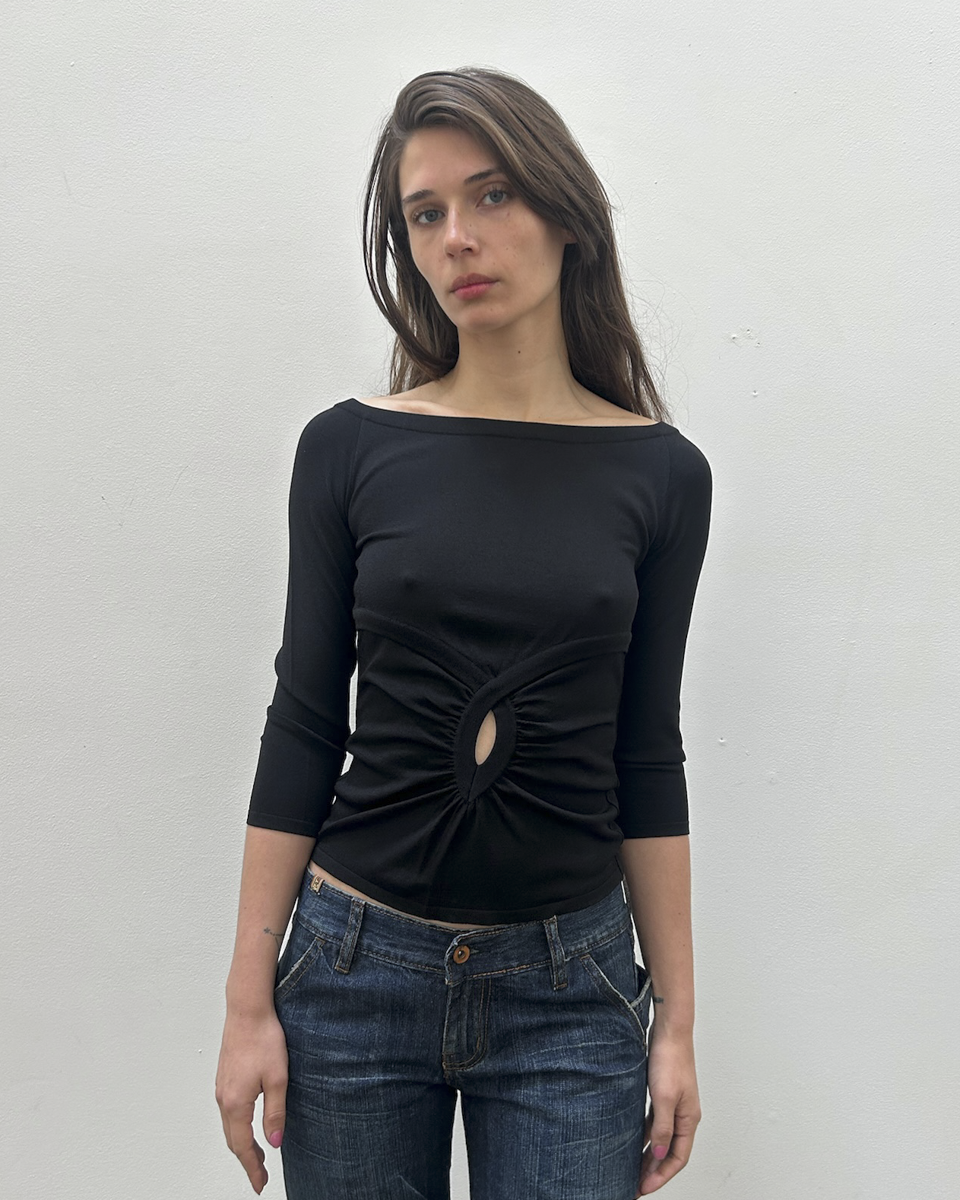 Valentino Cut-Out Top
