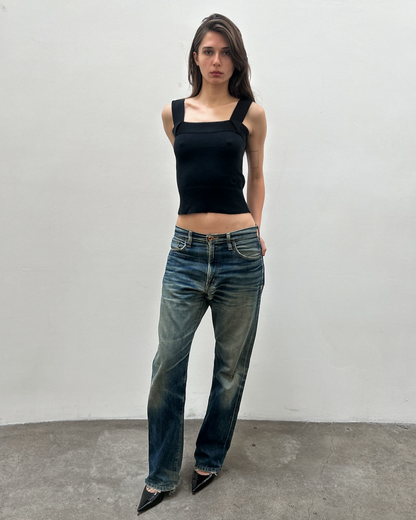 Edwin 505 Selvedge 29/33 Distressed Denim