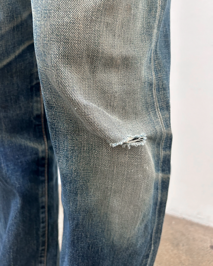 Edwin 505 Selvedge 29/33 Distressed Denim