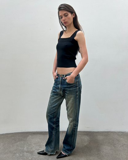 Edwin 505 Selvedge 29/33 Distressed Denim