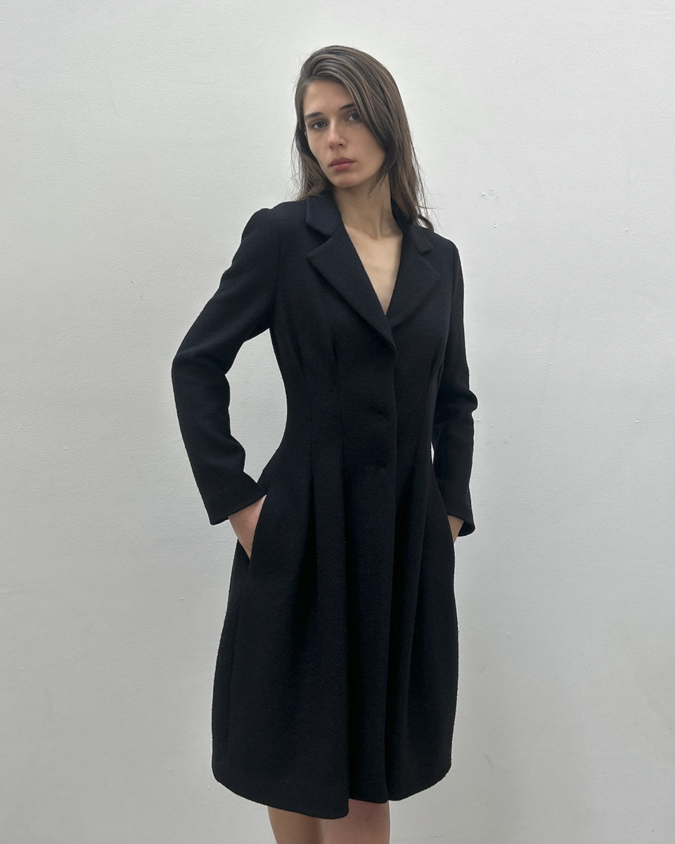Paola Frani Cinched Waist Coat
