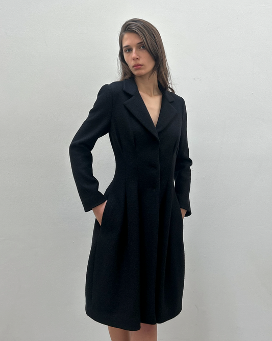 Paola Frani Cinched Waist Coat