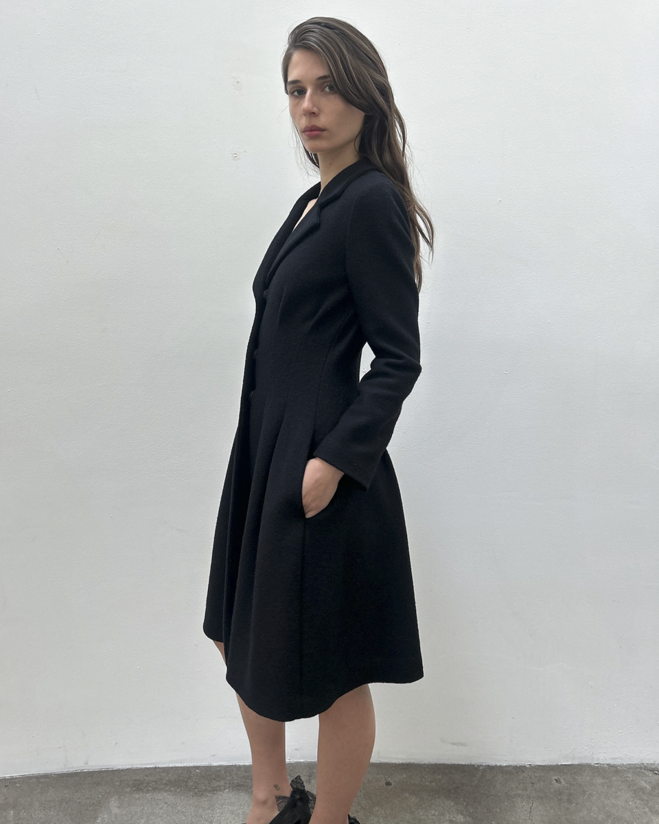 Paola Frani Cinched Waist Coat