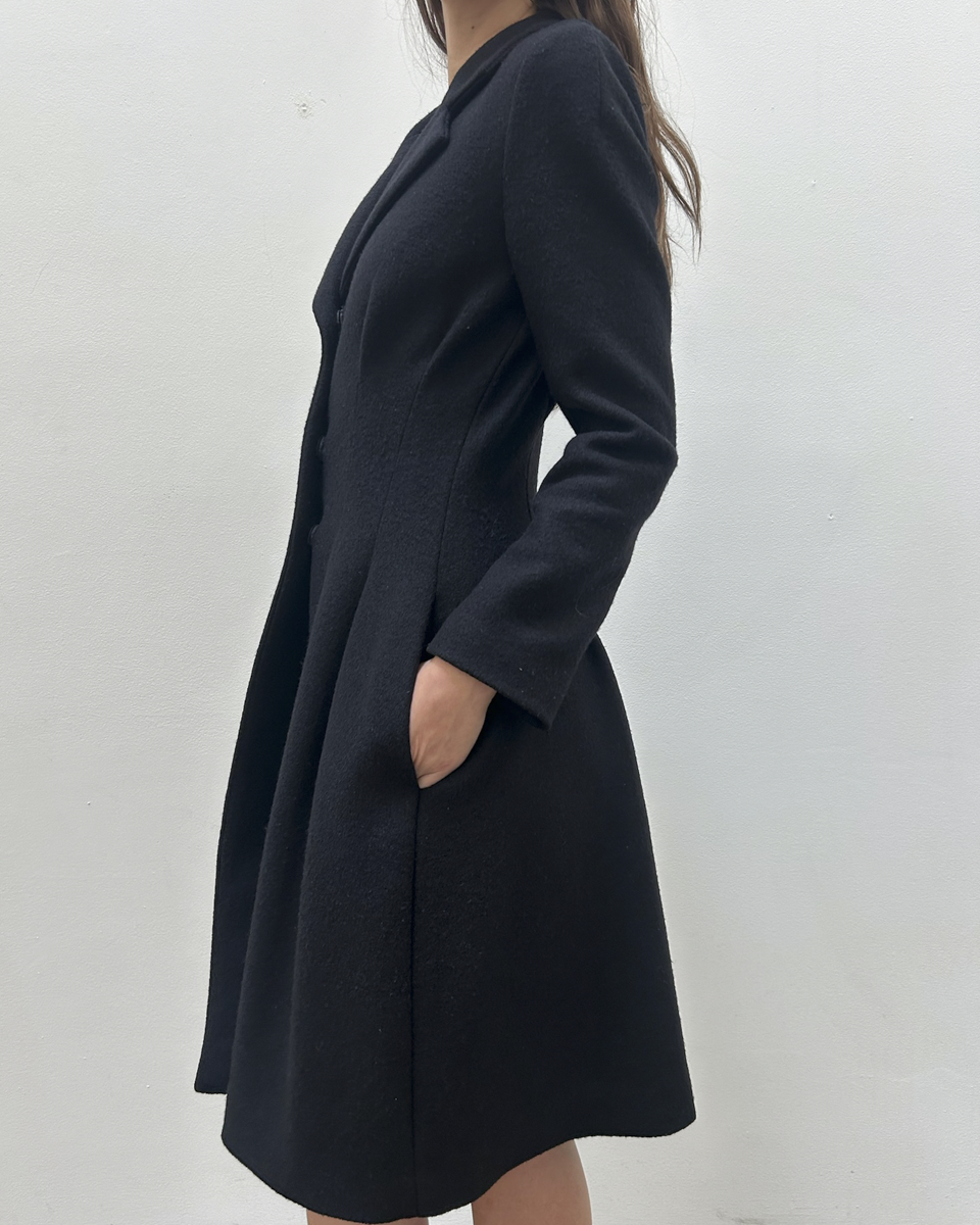 Paola Frani Cinched Waist Coat