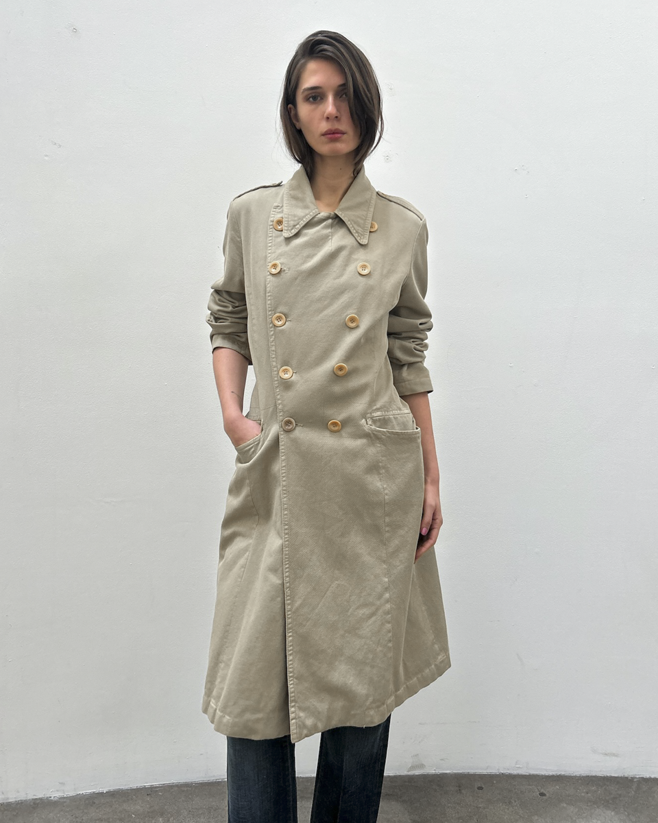 Katharine Hamnett London Double-Breasted Coat