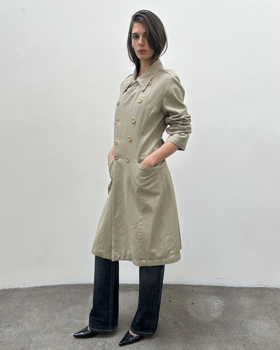 Katharine Hamnett London Double-Breasted Coat