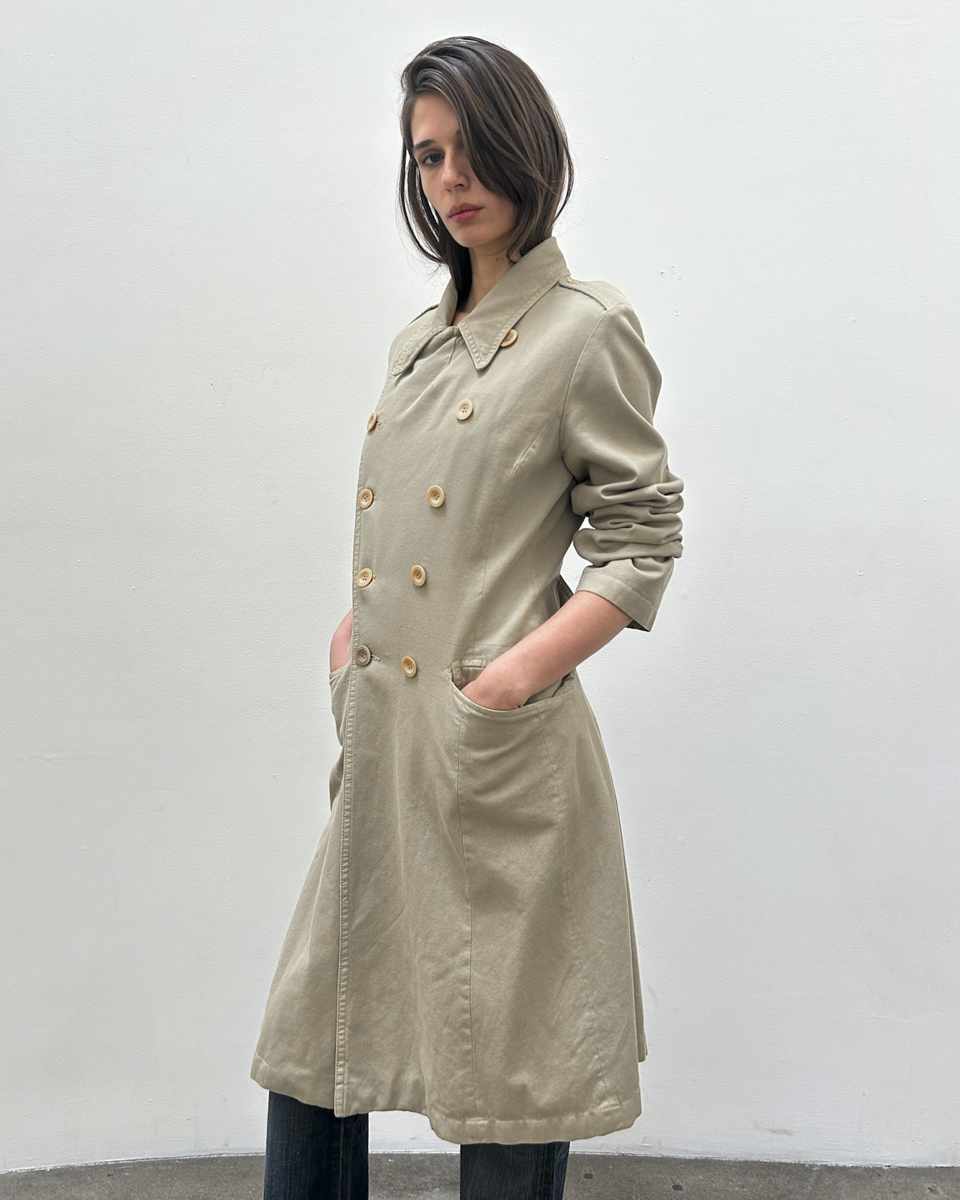 Katharine Hamnett London Double-Breasted Coat