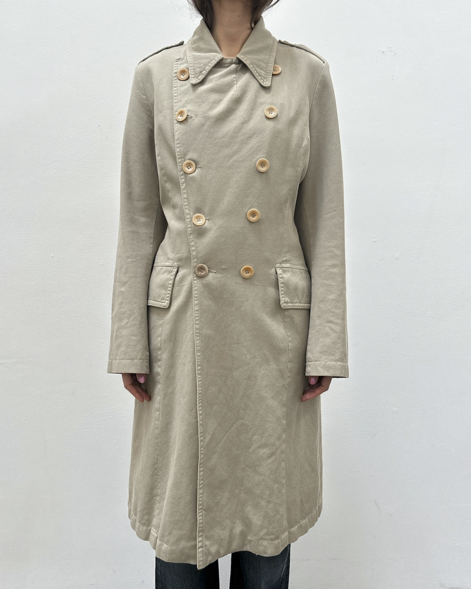Katharine Hamnett London Double-Breasted Coat