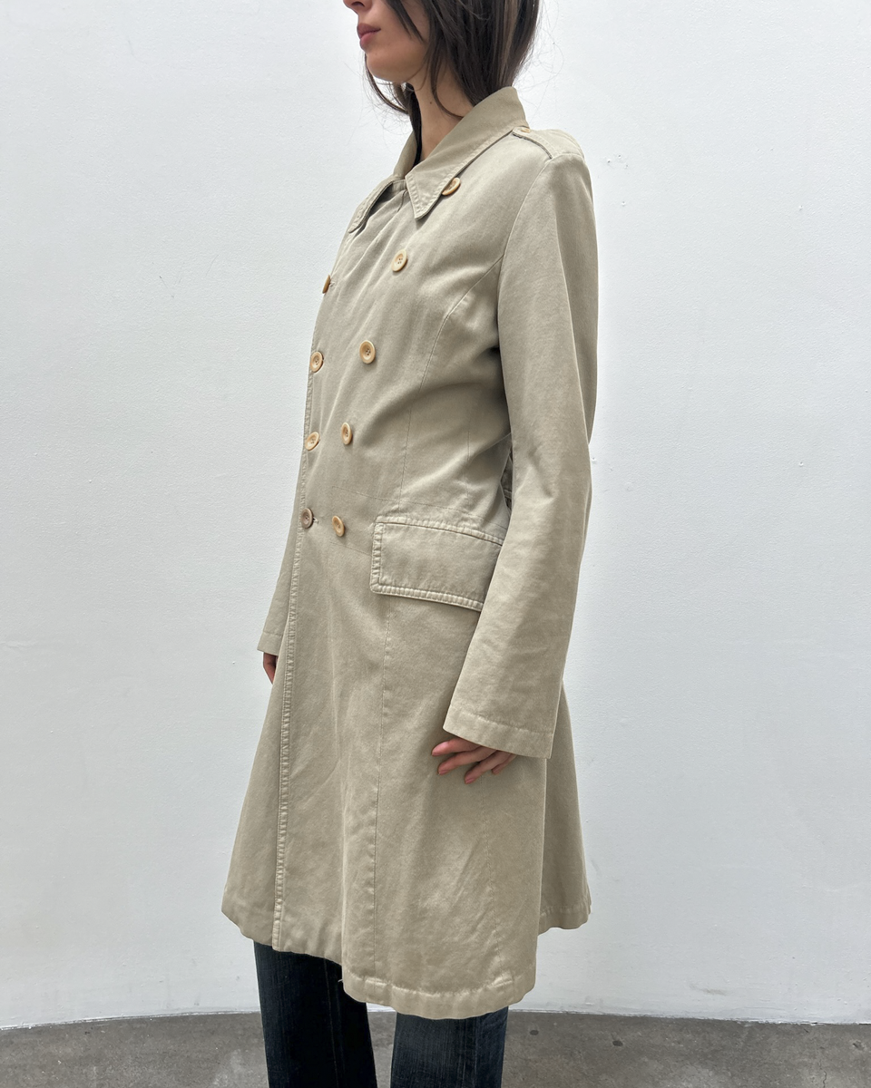 Katharine Hamnett London Double-Breasted Coat