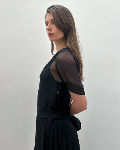 Balenciaga by Nicolas Ghesquière Silk Chiffon Dress