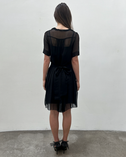 Balenciaga by Nicolas Ghesquière Silk Chiffon Dress