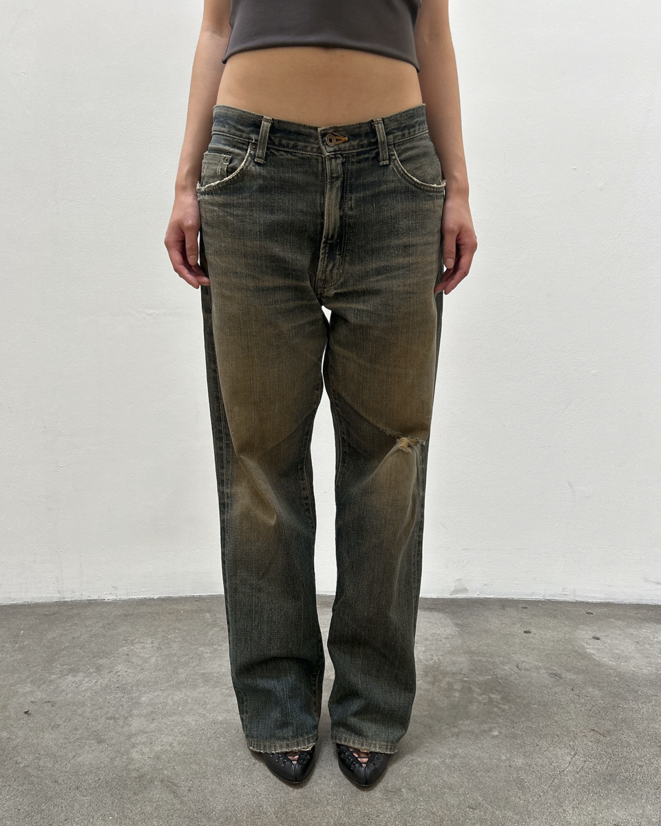 Edwin 505 Selvedge 33/33 Rust Denim