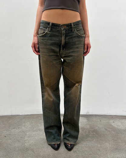 Edwin 505 Selvedge 33/33 Rust Denim
