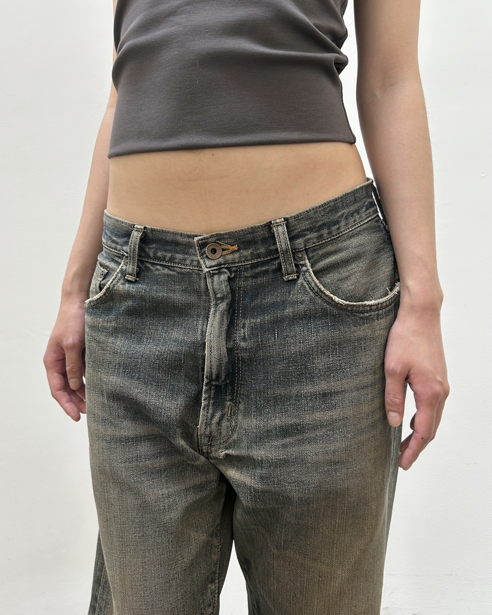 Edwin 505 Selvedge 33/33 Rust Denim