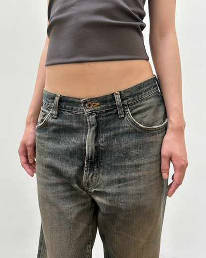 Edwin 505 Selvedge 33/33 Rust Denim
