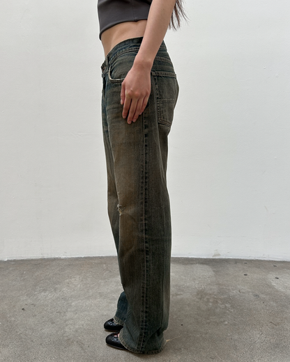 Edwin 505 Selvedge 33/33 Rust Denim