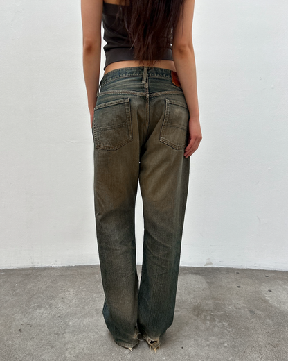 Edwin 505 Selvedge 33/33 Rust Denim