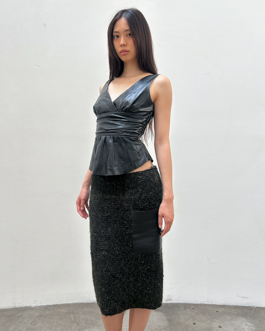 Celine by Phoebe Philo FW2010 Tweed Skirt