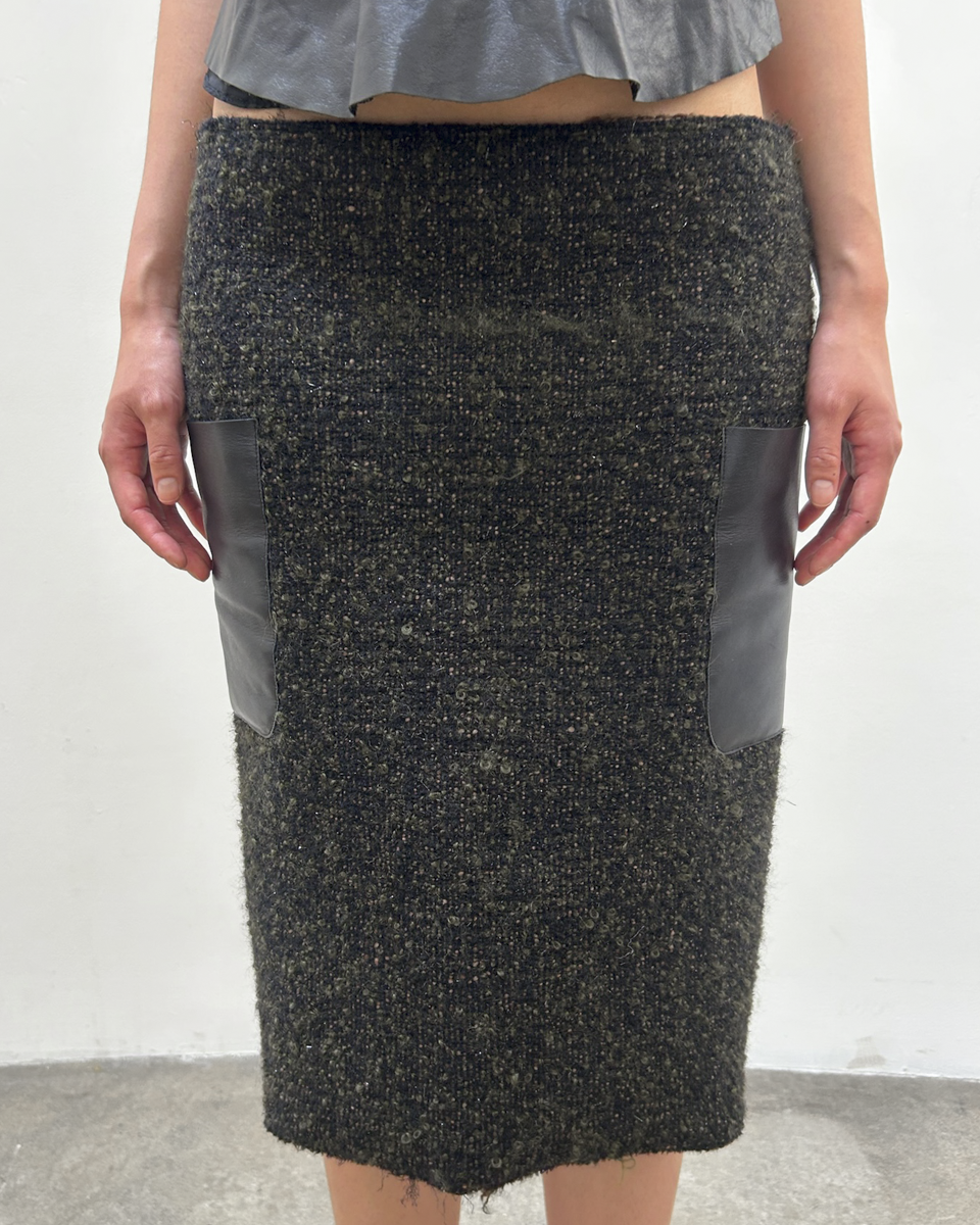 Celine by Phoebe Philo FW2010 Tweed Skirt