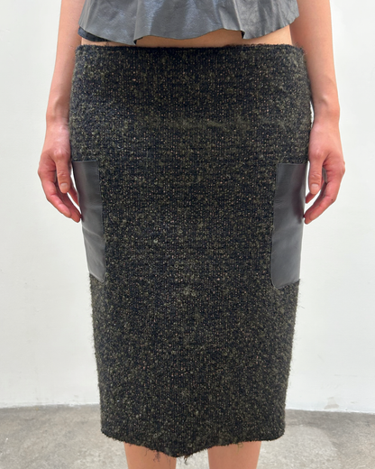 Celine by Phoebe Philo FW2010 Tweed Skirt