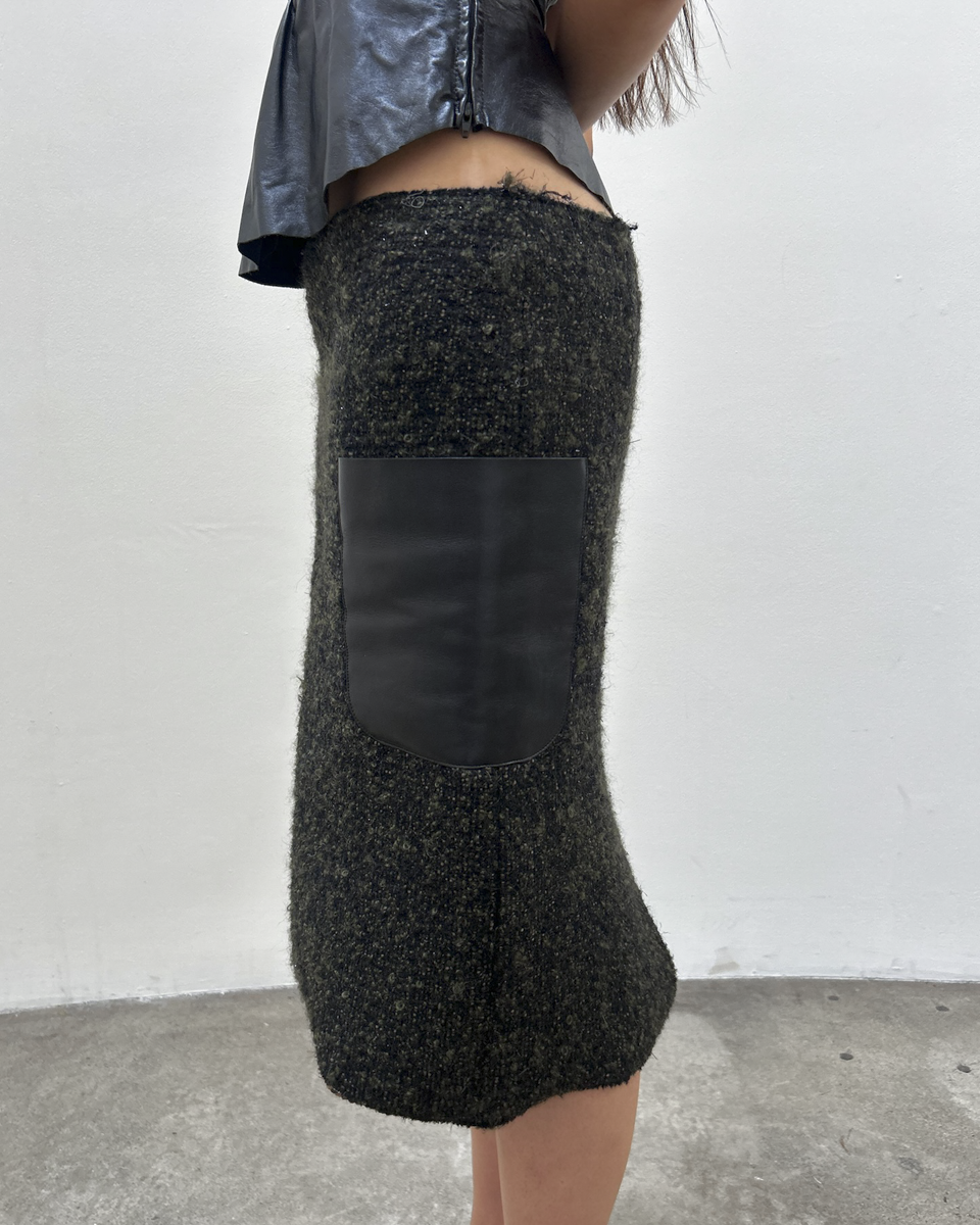 Celine by Phoebe Philo FW2010 Tweed Skirt
