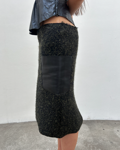 Celine by Phoebe Philo FW2010 Tweed Skirt
