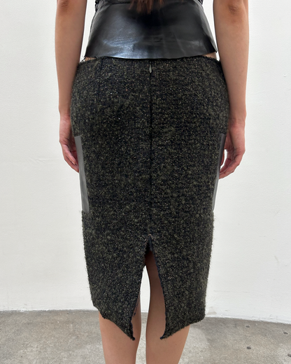 Celine by Phoebe Philo FW2010 Tweed Skirt